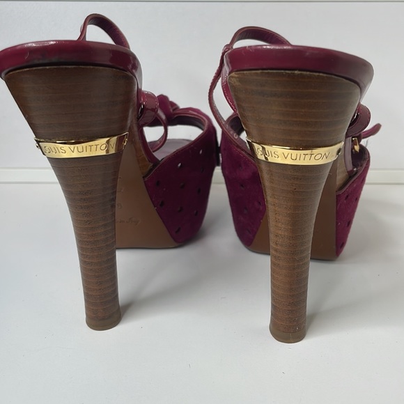 💯Authentic Louis Vuitton open toe heel 👠 - Picture 5 of 9